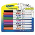 Sanford EXPO, LOW-ODOR DRY-ERASE MARKER, EXTRA-FINE NEEDLE TIP, ASSORTED COLORS, 8 Pieces 1884309